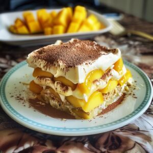 Tropical Mango Tiramisu Delight