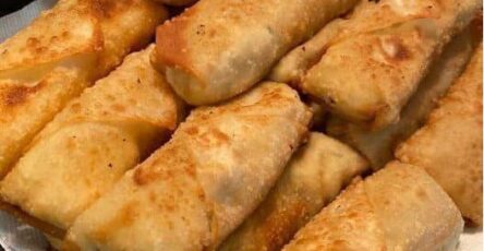 Crab Rangoon Egg Rolls