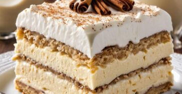 Eggnog Icebox Cake