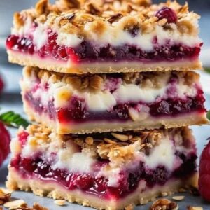 Heavenly Raspberry Cheesecake Bars