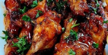 Air Fried Sweet Chili Garlic Wings