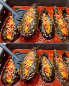 Stuffed Eggplant Parm