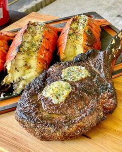 Succulent Steak and Lobster