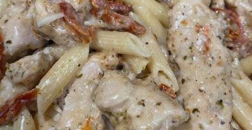 Creamy Sun-Dried Tomato Chicken Pasta