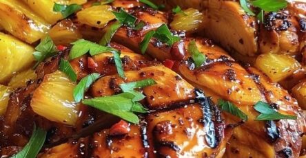 Spicy Pineapple Brown Sugar Chicken Fiesta