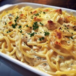 Creamy Chicken Pasta Bake