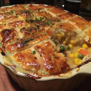 Topped Chicken Pot Pie