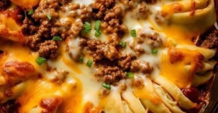 Italian Crescent Casserole