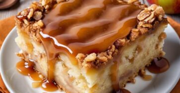 Caramel Apple Dump Cake