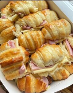 Ham and Cheese Croissants