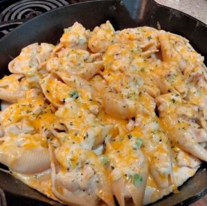 Stuffed Buffalo Chicken Shells