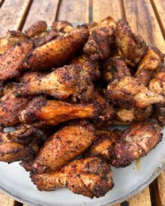 Perfectly Grilled Chicken Wings