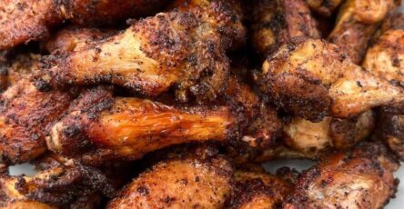 Perfectly Grilled Chicken Wings