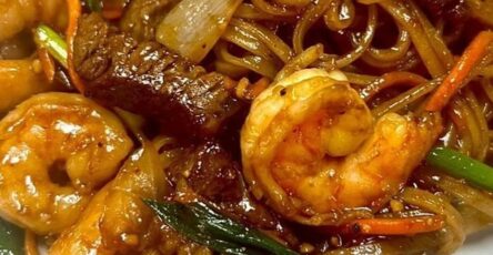 Steak & Shrimp Stir-Fry Noodles