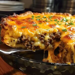 Homestyle Cheeseburger Pie