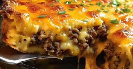 Homestyle Cheeseburger Pie