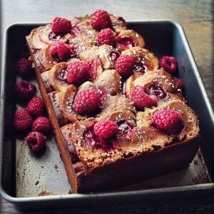 Summer Berry-Banana Bliss Loaf