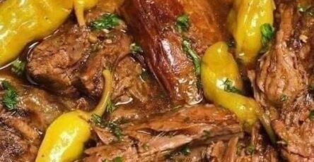 Slow Cooker Mississippi Pot Roast