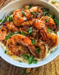 Grilled Shrimp and Grits