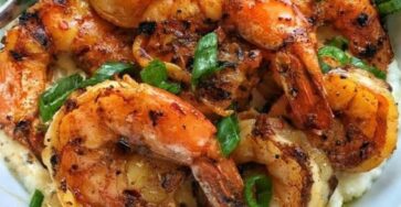 Grilled Shrimp and Grits