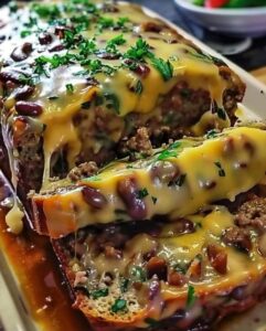 Philadelphia Cheese Meatloaf