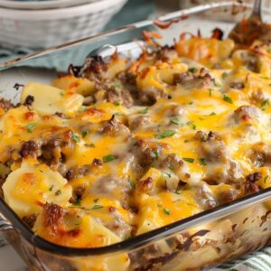 Hamburger and Potato Casserole