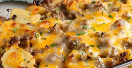 Hamburger and Potato Casserole