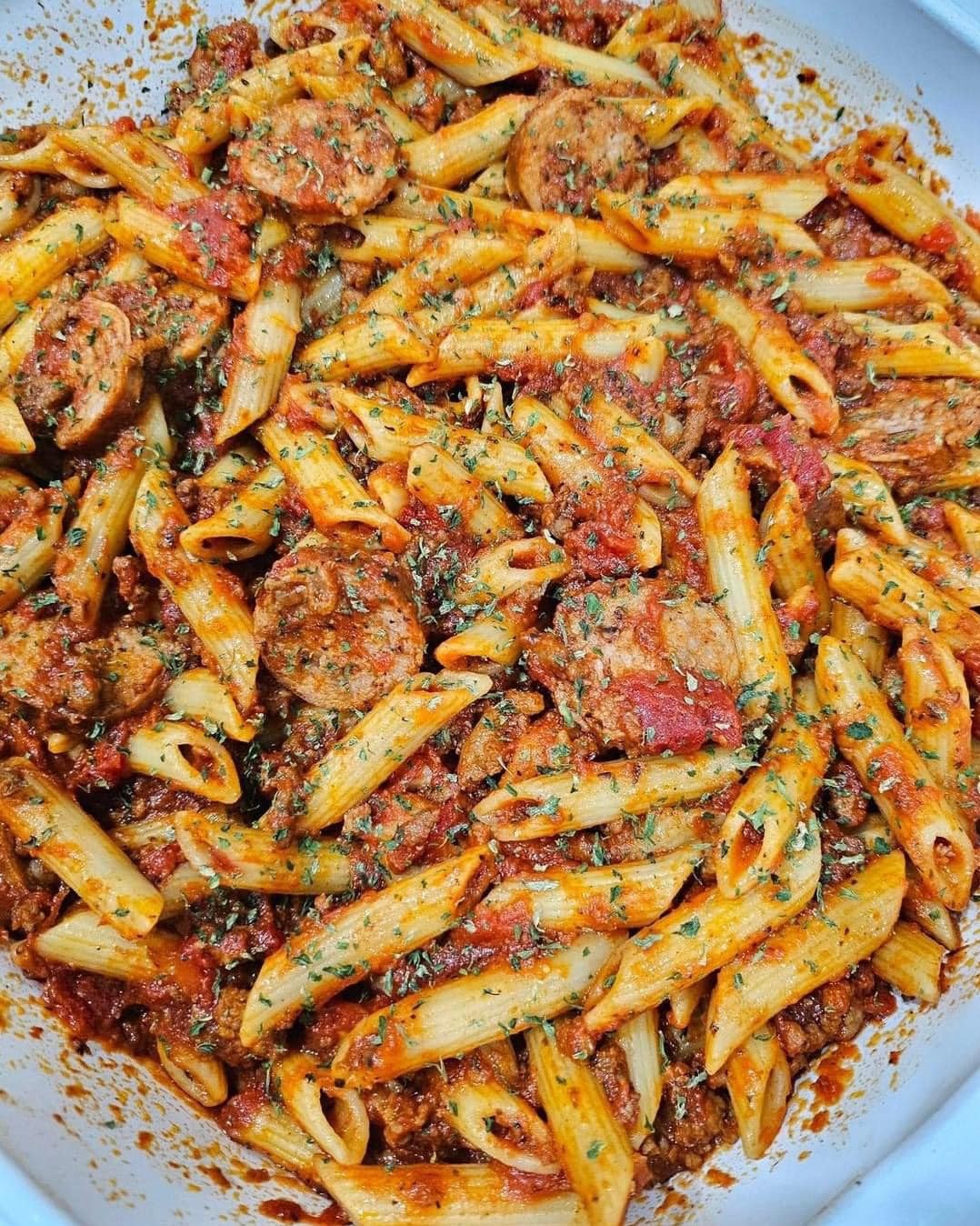 Penne with Italian Sausage - My Blog
