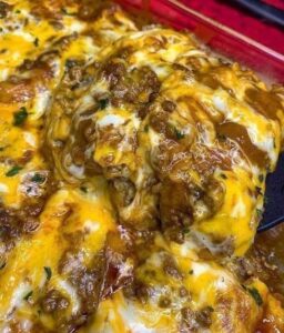 Beef Enchilada Casserole