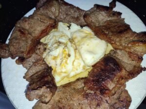 Classic Steak and Eggs