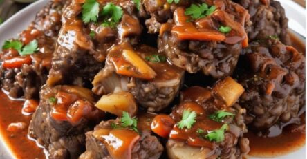 Smothered Oxtails Recipe