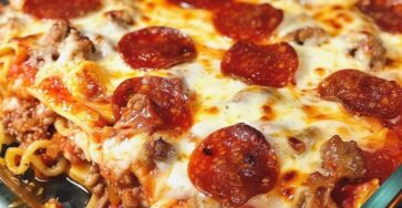 Meat Lovers Pizza Casserole