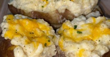 Shepherd's Pie Loaded Baked Potatoes