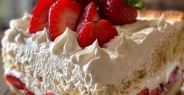 Strawberry Tres Leches Cake