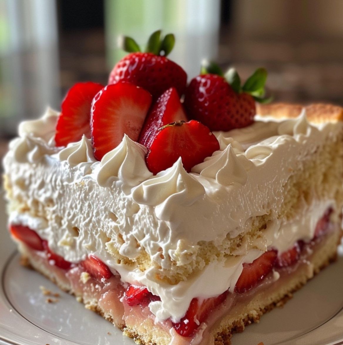 Strawberry Tres Leches Cake