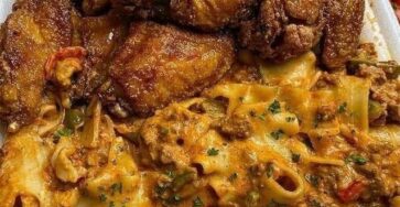 Chicken Wings with Lasagna