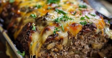 Philly Cheesesteak Meatloaf