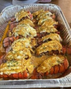 Broiled Lobster Tails with Lemon Butter