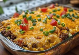 Hearty Tex-Mex Biscuit Bake