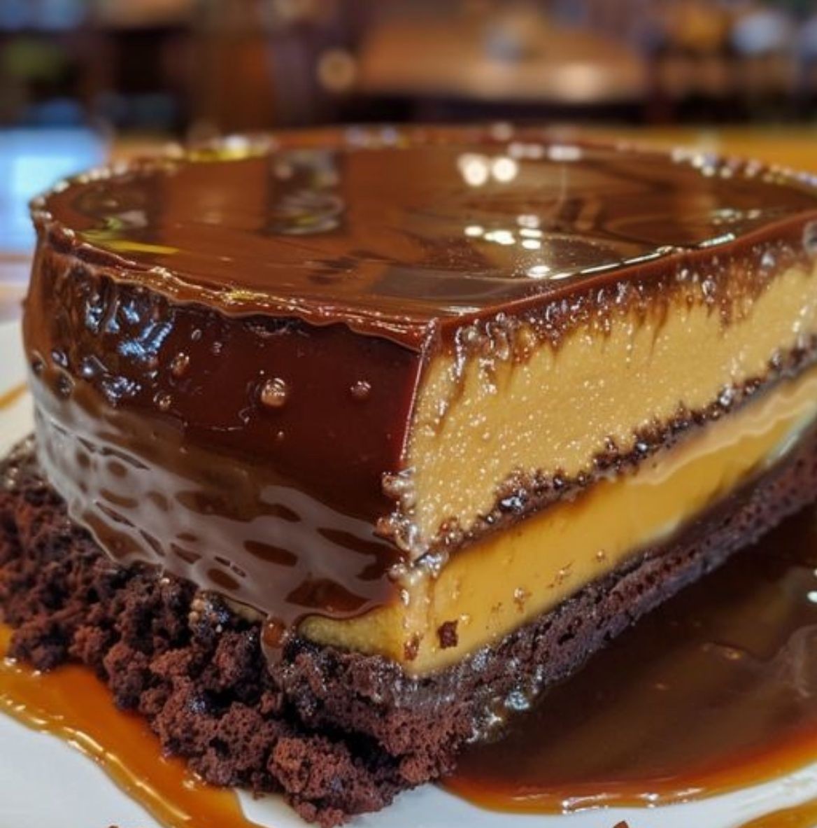  Chocolate Flan Cake 