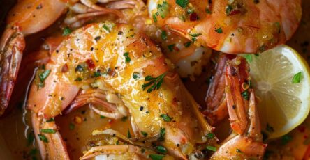 Garlicky Seafood Boil Sauce with Butter 