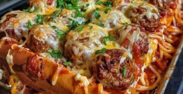 Meatball Sub Casserole