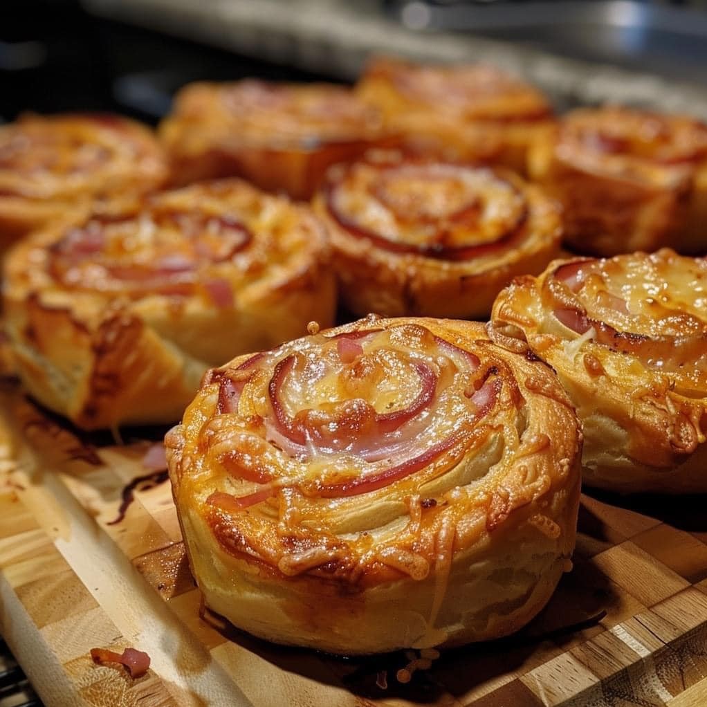 Ham and Cheese Pinwheels