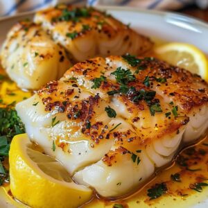 Lemon Butter Sautéed Cod