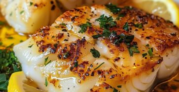 Lemon Butter Sautéed Cod