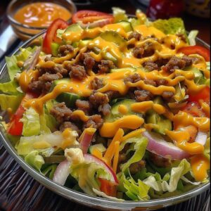 Big Mac Salad Extravaganza