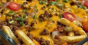 Cheeseburger and Fries Casserole