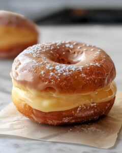 Bavarian Cream Donut 