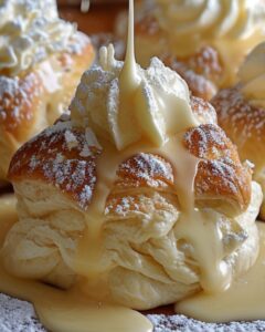 Stovetop Custard Cream Buns