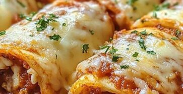 Cheese Bolognese Roll-Ups